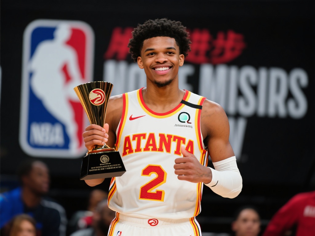 NBA官方宣布:老鹰后卫戴森·丹尼尔斯荣膺进步最快球员 新秀赛季稍显平凡,却能在短短一年内实现从